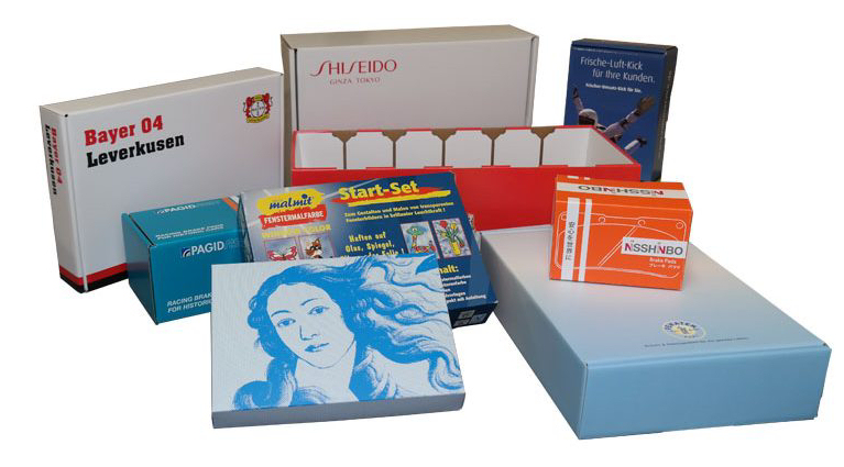  Displays, Dispensers, Ceiling banners, Folding boxes, Box insert displays, Pillow posters